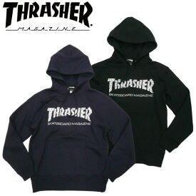 THRASHER（スラッシャー）スウェットパーカー スーサイダル バンダナ柄 MAG LOGO パーカー ブラック ネイビー SUICIDAL TENDENCIES