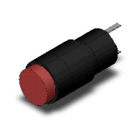 オムロン　M2CT-90A1-24ER（赤）表示灯（丸胴形φ12）丸形　照光　LED 赤　DC24V　はんだづけ端子　IP40