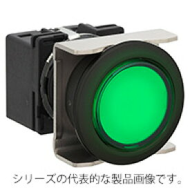 IDEC　LB6P-1T04G（緑）　φ18.2 フラッシュシルエットLBシリーズ 表示灯 丸形　LED照光　AC/DC24V