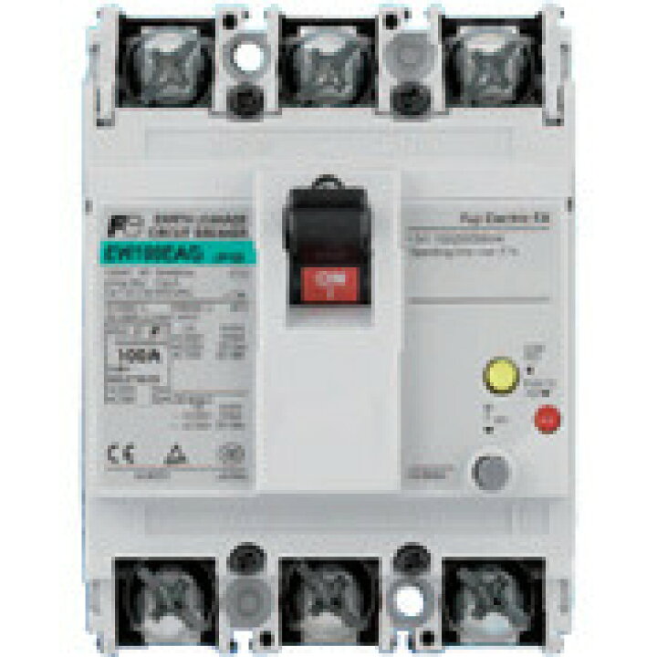 楽天市場】富士電機 EW63EAG-3P060B 漏電遮断器 60A 定格感度電流30mA 