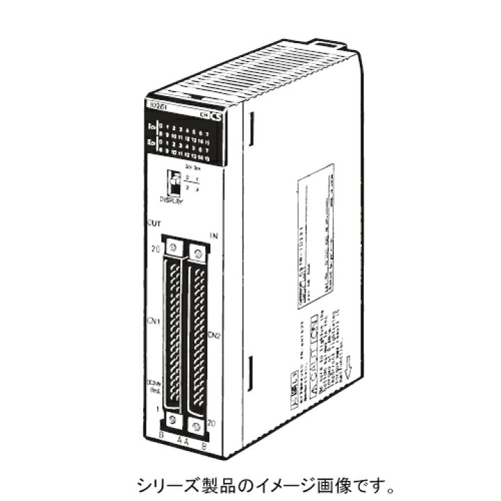楽天市場】オムロン CS1W-ID261 基本I/Oユニット DC入力ユニット 入力 