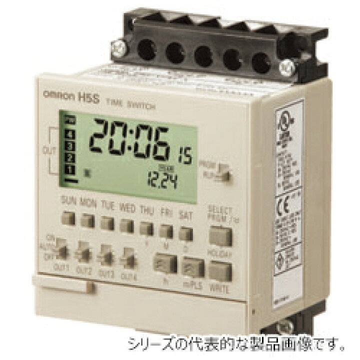 楽天市場】オムロン H5S-WFA2 72×72mm AC100〜240V 週間2chタイプ 和文  
