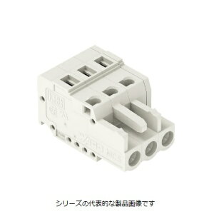 WAGO�i���S�j�@721-103/026-000�i1�R�j�@�i3�Ɂj���X�R�l�N�^�@CAGE CLAMP?�@2.5 mm^2�@�s���Ԋu 5 mm�@���C�g�O���[