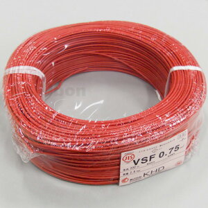 KHD�@VSF0.75SQ �i�ԁj 200m 1�� 300V �P�S�R�[�h (RoHS�Ή�)