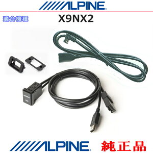 ALPINE ApC i X9NX2 iPhone/iPod MHL/HDMIΉX}z Amazon Fire TV Stick ȂǂHDMI/USBڑp plR[hSet (AH11