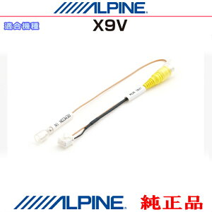 ALPINE ApC X9V i O rfIfo RCA ڑArWpirϊRlN^[(AR04