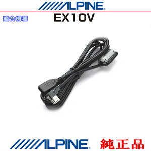 ALPINE ApC EX10V i USB[ɂ鉹yf[^Đׂ̃P[u (AZ01