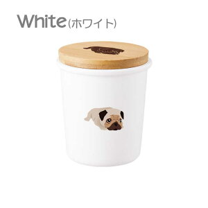 パグ 保温 保冷 サーモ ステンレス タンブラー マグカップ 蓋つき 竹蓋 ふた 真空 断熱 二重構造 オリジナル ブルドッグ 犬 ペット 動物 アニマル