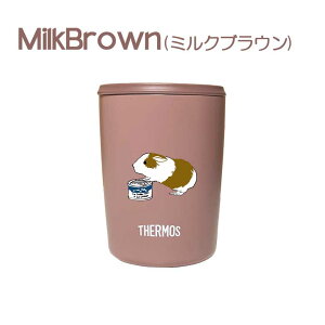 【新商品】モルモット サーモス 蓋つき タンブラー 300ml 保温 保冷 ステンレス マグカップ ふた スライド ワンタッチ 真空 断熱 二重構造 オリジナル ねずみ ハムスター ペット