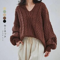 楽天市場】キーネックニットの通販