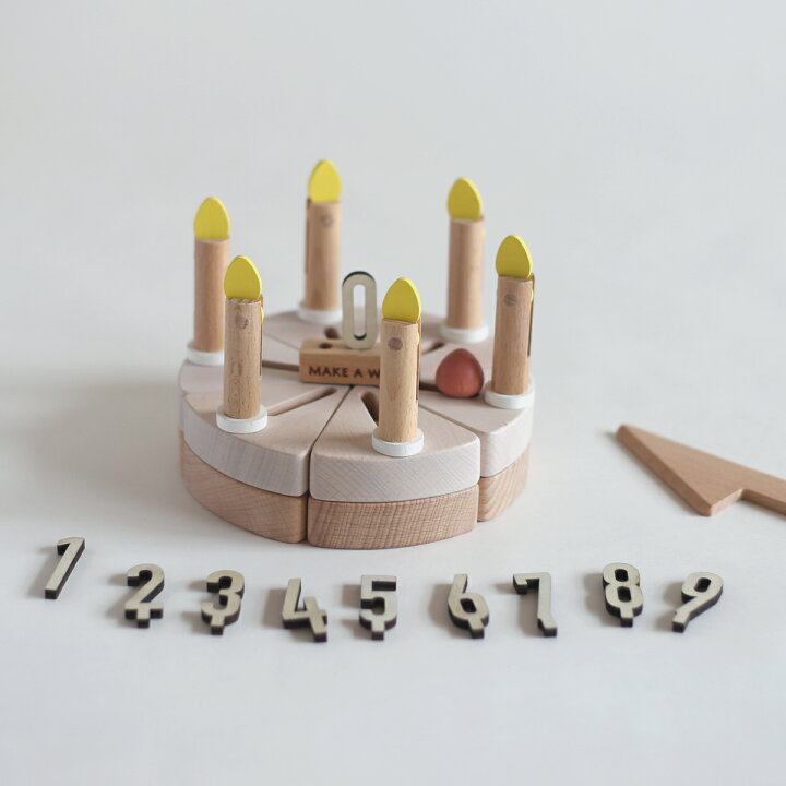 楽天市場】dou make a wish 木製ケーキセット 誕生日プレゼント 子ども 1歳 2歳 3歳 子供 木のおもちゃ おままごとセット 知育玩具  おしゃれ 木製 出産祝い 女の子 : FAVOR（インテリア雑貨＆ギフト）
