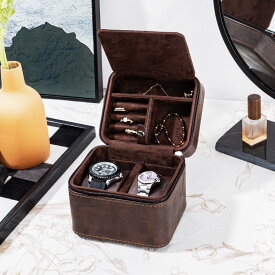 腕時計ケース 2本用 PU製 高級な時計収納 アクセサリー 収納ボックス 時計用 ディスプレイケース 贈り物 プレゼント 携帯収納ケース コレクションケース 収納ケース インテリア メンズ レディース おしゃれ 父の日 敬老の日