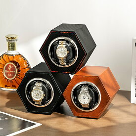 ワインディングマシーン 高級ウォッチワインダー 静音モーター搭載 腕時計収納ケース 男女の腕時計は全部使えます 静音設計 2種類回転モード 贈り物 プレゼント