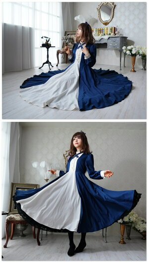 楽天市場 ワンピース ロング丈 クラシカル 秋冬 Designコンテスト作品 Favoriteオリジナル 胸元フリルのクラシックワンピース 2019年10月新作中旬 ワンピース専門店 ｆavorite
