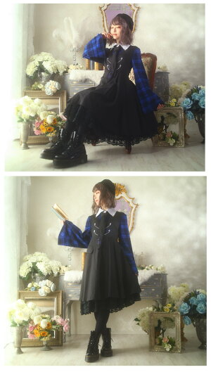 楽天市場 ワンピース ミディアム丈 ドッキング 制服風 プリーツ チェック ネクタイ 魔法使い 炎 氷 雷 氷の魔女 青 Favoriteオリジナル 魔法使いの弟子 チェックワンピース 氷の魔女 ブルー Iro Iro 21年10月新作中旬 新作予約 1月中旬頃順次発送予定