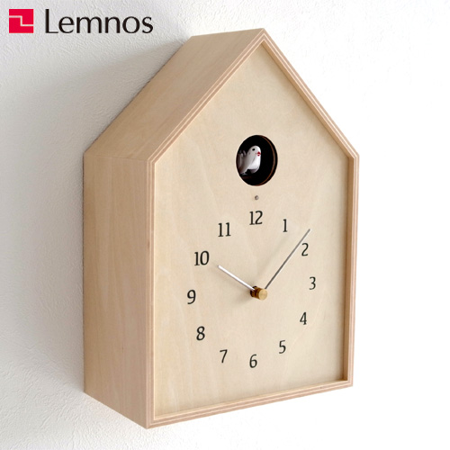 楽天市場】掛け時計 鳩時計 レムノス LEMNOS バードハウスクロック