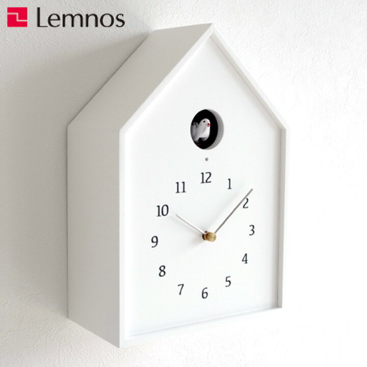 楽天市場】掛け時計 鳩時計 レムノス LEMNOS バードハウスクロック  