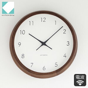 yN[|Ώ 9/11 10:59܂Łz KATOMOKU JgN |v dgv muku round wall clock 7 EH[ibg 30cm Ǌ| XC[v[ug { ؐ C Ǌ|v ؍H KM-93WARC
