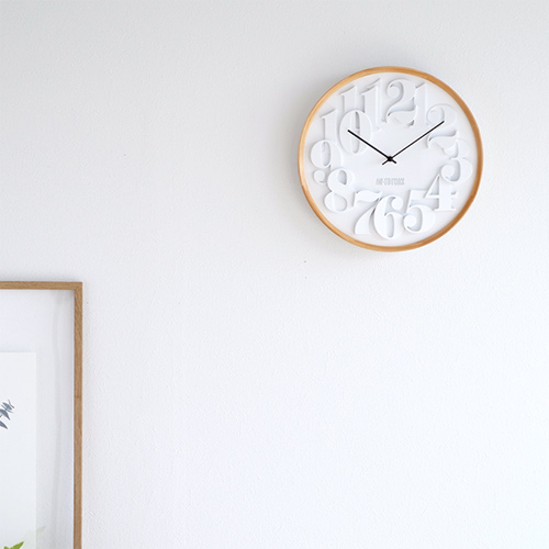 楽天市場】掛け時計 おしゃれ 木製 レジン ホワイト シンプル 立体