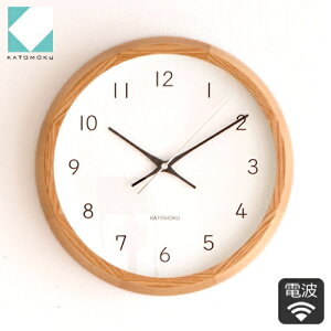 KATOMOKU JgN dgv |v muku round wall clock 13 I[N Ǌ| XC[v[ug C ؐ { Ǌ|v ؍H KM-104OARC