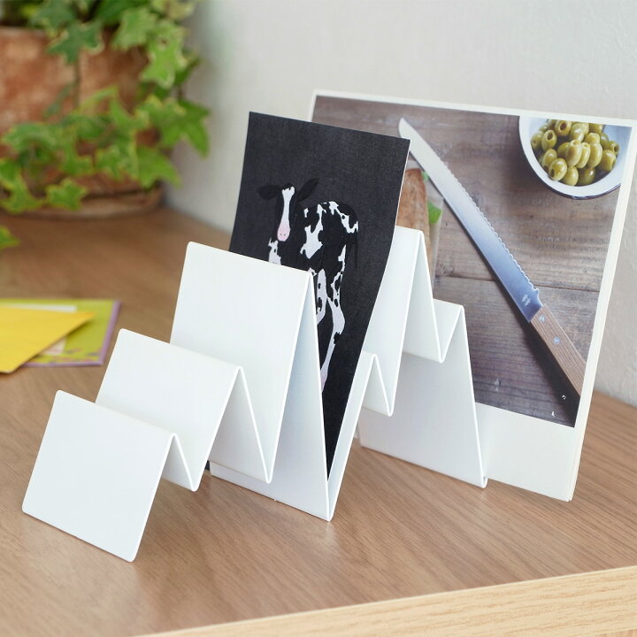 楽天市場 レタースタンド おしゃれ レターラック デスクオーガナイザー レターホルダー カタログスタンド 卓上収納 ユニーク デザイン Favoritestyle キッチン 雑貨