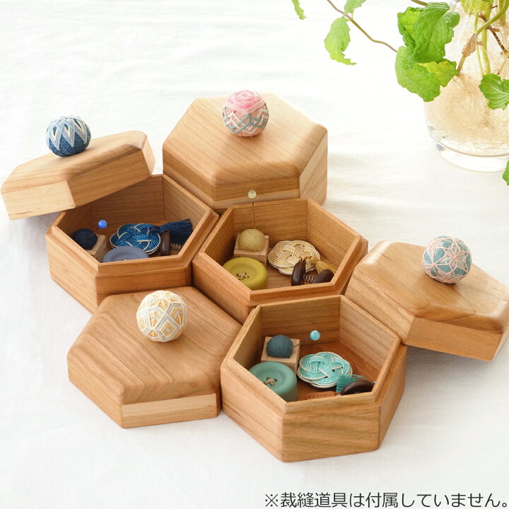 楽天市場】コハナ Cohana 手まりの六角小箱 山桜 日本製 Made in Japan 