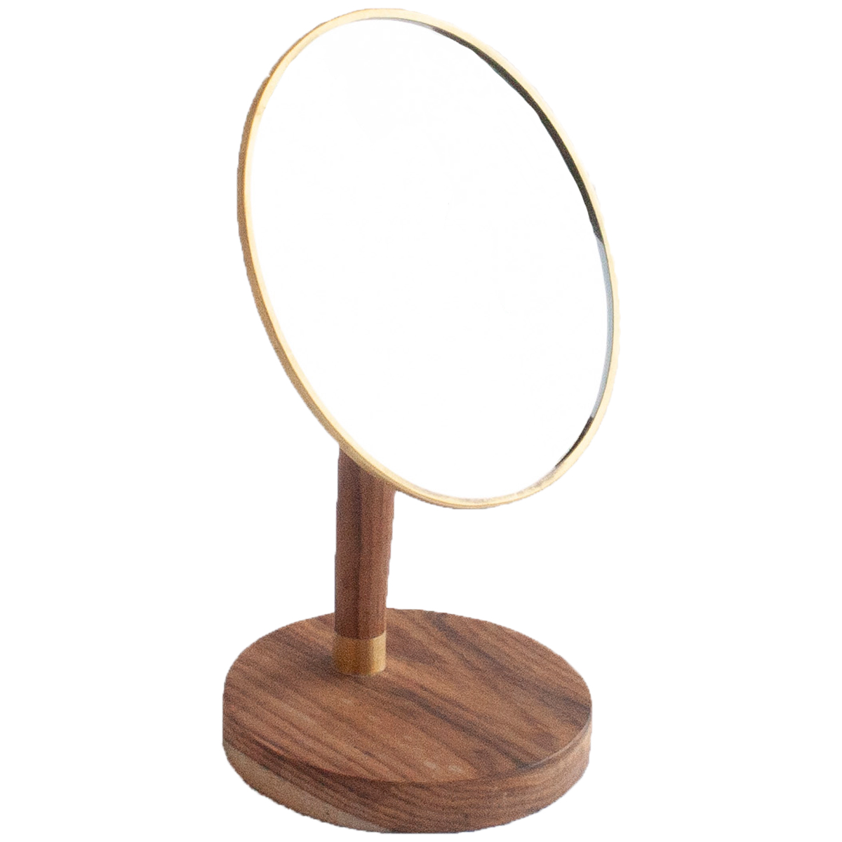 楽天市場】卓上ミラー 木製 木 スタンドミラー オーバル 卓上 鏡 