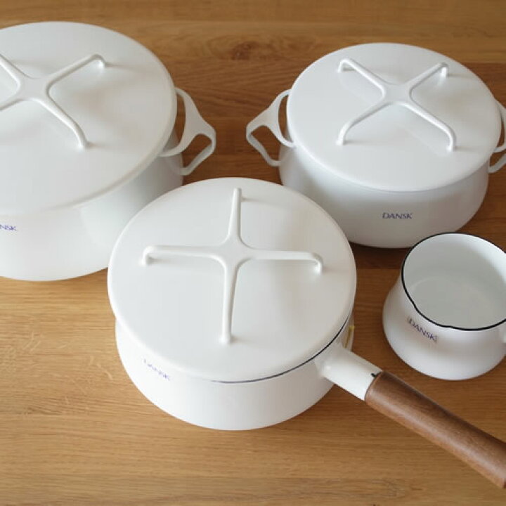 楽天市場】［取扱終了］DANSK ダンスク 琺瑯 片手鍋 18cm コベン 