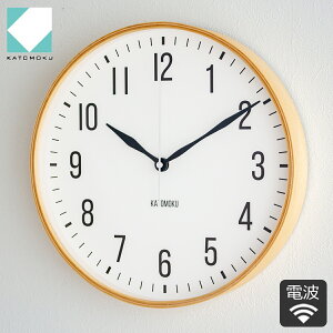 KATOMOKU JgN |v dgv plywood wall clock 19 i` 30cm Ȃ Ȗ؎v |v XC[v[ug { ؐ Ǌ|v ؍H KM-111NARC