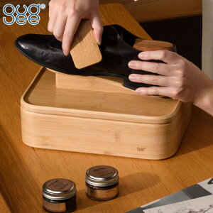 [K㗝X] Gudee OfB V[PA{bNX C  [ nуuVt V[PALbg | RICO Bamboo shoe shine valet box GudeeLife ObfB