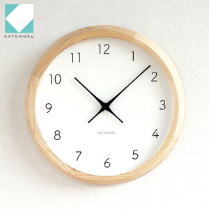 KATOMOKU JgN |v NH[c muku round wall clock 7 30cm i` XC[v[ug { ؐ C Ǌ|v ؍H KM-60NA dgv dgvȂ AiOv