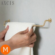 KT タオルホルダー M ブラス タオル掛け タオルハンガー 壁掛け 壁面収納 タオル 真ちゅう 真鍮 インテリ…