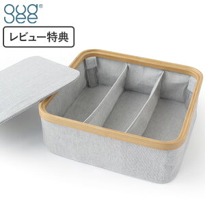 yr[Tz [K㗝X] Gudee OfB d؂ [ ӂt P[X 3}X [{bNX [P[X W  X^bLO  ܂肽 KIM Storage box with lid 3section Gud