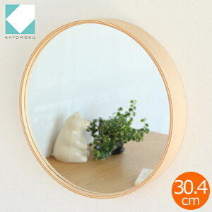yN[|Ώ 11/27 10:59܂Łz ؍H JgN  Ǌ| ~[ EH[~[  ؐ t[ ؘg ~` Ǌ|~[ i` KATOMOKU plywood mirror { 30.4cm KM-48NA