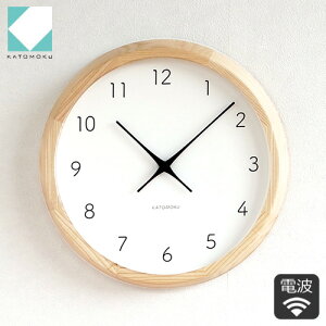 KATOMOKU JgN |v dgv muku round wall clock 7 i` C Ǌ| XC[v[ug ؐ { Ǌ|v ؍H KM-60NRC