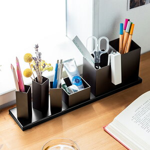 【クーポン対象 10/27 10:59まで】 デスクオーガナイザー ペン立て マグネットで自由配置 デスク収納 卓上収納 アルミ ペンスタンド 収納 おしゃれ desk stationery organizer