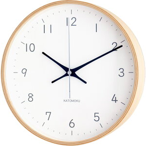 KATOMOKU JgN |v dgv plywood wall clock 22 i` |v Ȃ Ȗ؎v XC[v[ug { ؐ Ǌ|v ؍H KM-121