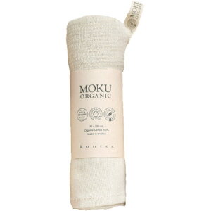 MOKU ORGANIC モク オーガニック フェイスタオル 33×100cm 綿 オーガニックコットン ガーゼ kontex 今治タオル 日本製 コンテックス