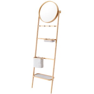 [K㗝X] Gudee OfB Ǌ|nK[bN~[t nK[bN _[bN _[nK[ Ċ| ؐ | VFt  g GROTA-Leaning storage rack with mirror GudeeLife kC