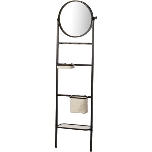 [K㗝X] Gudee OfB Ǌ|nK[bN~[t nK[bN _[bN _[nK[ Ċ| ؐ | VFt  g GROTA-Leaning storage rack with mirror GudeeLife kC