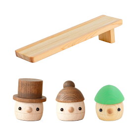 【クーポン対象 12/11 10:59まで】 こまむぐ どんぐりひのき Cセット(どんぐりの坂 ・どんぐりぱぱ・どんぐりまま・どんぐりひのき1個) 木のおもちゃ 木製 知育 玩具 日本製 おもちゃのこまーむ