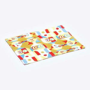 日本製 リネンランチョンマット ランチョン マット 洗える Linen Humans|Bタイプ|アーティスト 前田裕|国産リネンキャンバス 近江麻 Linen FAVORRIC フェイバリック おしゃれ リネン キッチン