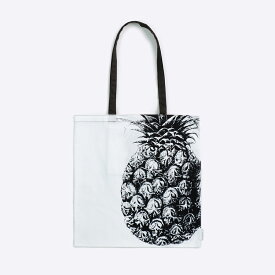 日本製 トートバッグ エコバッグ a4 布 綿100% tote bag フラットサブバッグ | venn diagram（Pineapple）｜アーティスト　片山高志｜オックスコットン 綿 コットン FAVORRIC フェイバリック 折りたたみ