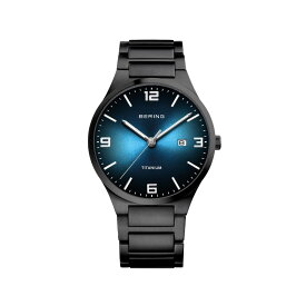 BERING ベーリング 腕時計 メンズ レディース BERING Unisex TITANIUM Collection 15240-727 ユニセックス 男女兼用 ブランド 時計 ベーリング チタニウム チタン クォーツ ウォッチ 40mm アナログ 日付 ペア リンクウォッチ スリム 防水 正規品 ギフト