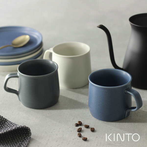 KINTO キントー FOG マグ 270ml(コーヒーカップ おしゃれ マグカップ 北欧 コーヒー ブランド かわいい ギフト オシャレ プレゼント 男性 女性 人気 プレゼント 食洗機 誕生日 おすすめ 磁器 結婚祝い 白 食器 来客用)