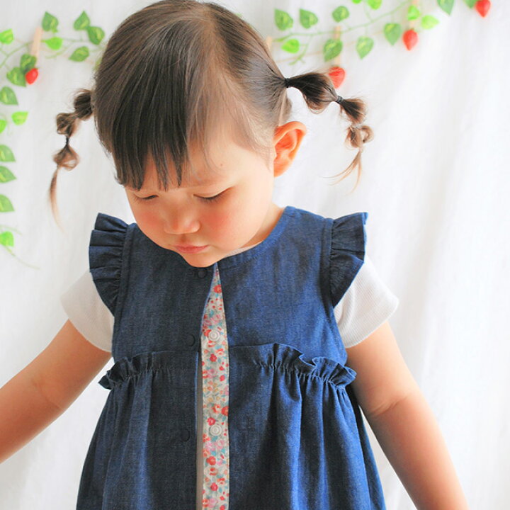 楽天市場 Leapepe レアペペ チュニックワンピース 06 0002 ベビー ワンピース 赤ちゃん ベビー服 ベビーワンピース 1歳 70 ベビーチュニック 80センチ 90センチ 女の子 出産祝い デニム チュニック Favras ファブラス 雑貨 ギフト