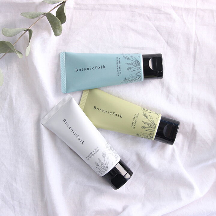 楽天市場 Botanicfolk ボタニークフォーク Uvハンドセラム ハンドクリーム ギフト プレゼント Uvカット 紫外線対策 日焼け対策 ハンドケア いい匂い 保湿 香り 母の日 日焼け止め Favras ファブラス 雑貨 ギフト