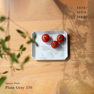 1616/arita japan TY Square Plate Plain Gray 130(M M v[g  p O[ pM M XNGAM lp H Lc lC uh j Mtg 13cm A^Wp TYXNGAv[g)