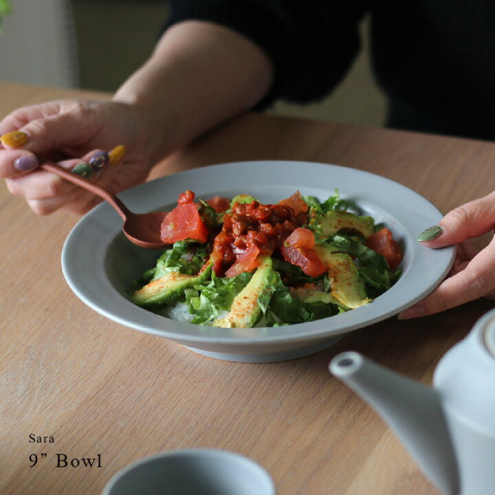 楽天市場】SAKUZAN DAYS Sara 9”ボウル(sakuzan bowl 作山窯 パスタ皿 