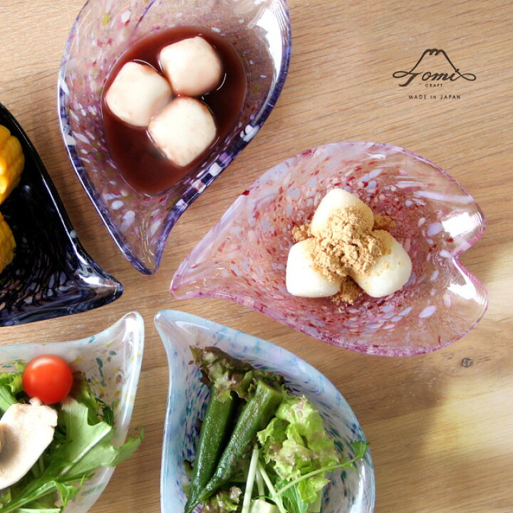 楽天市場】TOMICRAFT 江戸硝子 うきよ ヒラリ小鉢(和食器 おしゃれ 